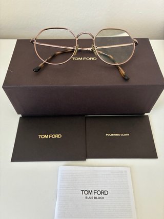 Gafas Tom Ford Doradas