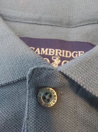 Chemise Cambridge Polo Club Azul Talla M