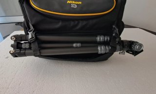 Bolsa Cámara Nikon Bandolera Negra