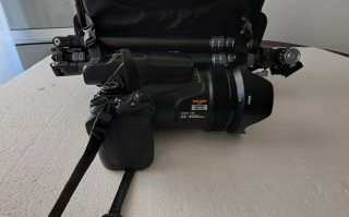 Bolsa Cámara Nikon Bandolera Negra