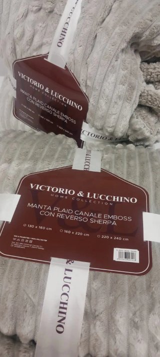 Pack2Manta Sherpa y terciopelo reversible.Envío Gr