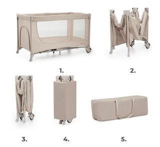 Cuna de viaje Kinderkraft Joy 2 - Precintada