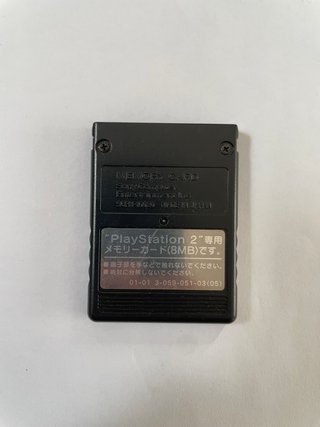 Sony Playstation 2 Ps2 Memory Card Original Nera S