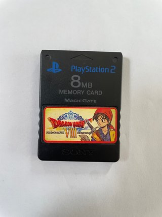 Sony Playstation 2 Ps2 Memory Card Original Nera S