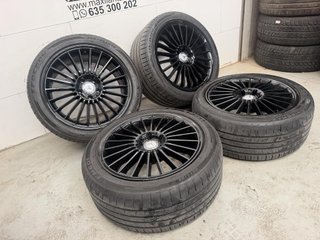 JUEGO LLANTAS 18 PULGADAS ORIGINAL MERCEDES AMG