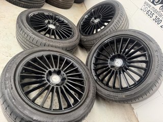 JUEGO LLANTAS 18 PULGADAS ORIGINAL MERCEDES AMG
