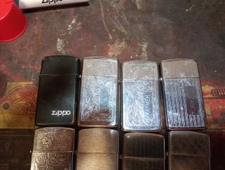 Lotto 14 Accendini Zippo Slim