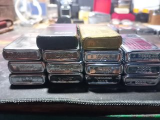 Lotto 14 Accendini Zippo Slim