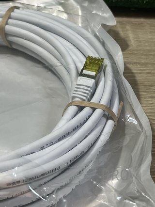Cable de conexión RJ45 con cable raw CAT 7