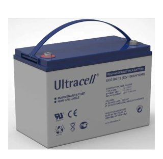Batería Ultracell UCG100-12 12V 100Ah AGM