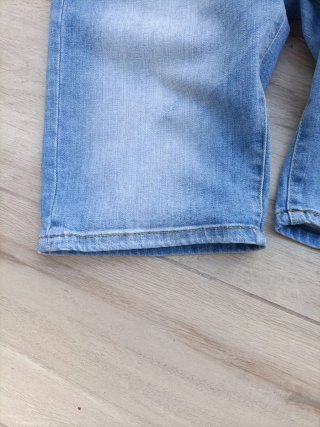 Bermuda pantalón corto vaquero hombre chico T 36