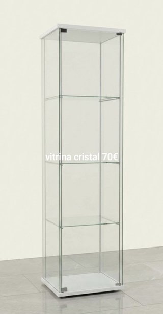 Vitrina de cristal 70€