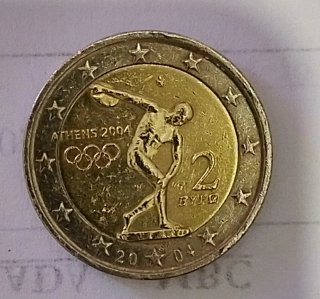 Moneda 2€ Grecia 🇬🇷2004