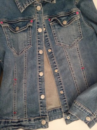 Giubbino jeans Bimbus bambina