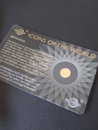 Moneda oro, Britannia
