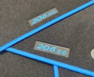 + Peugeot 206CC 206 CC Alfombrillas a medida