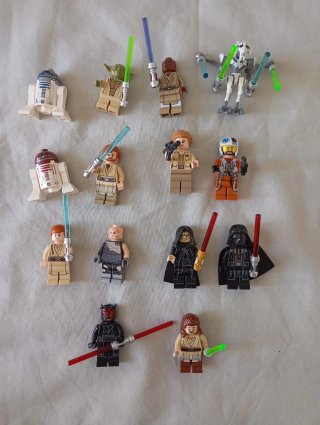 Confezione 6 Scatole LEGO Star Wars Dismesse
