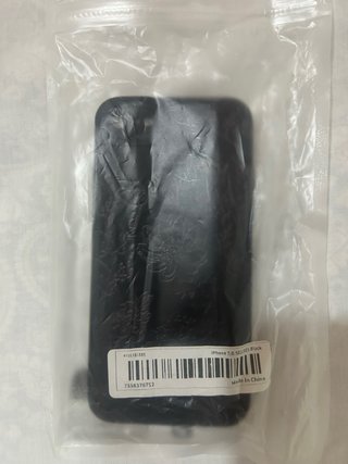 Funda iPhone Negra Floral