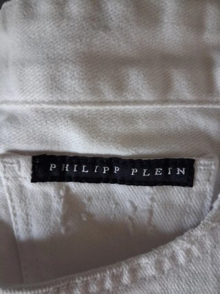 Philipp Plein teschio corona argento ORIGINALI
