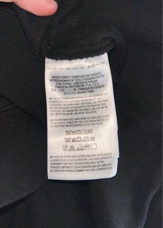 Sudadera Vans Negra Sin Gorro Talla M.
