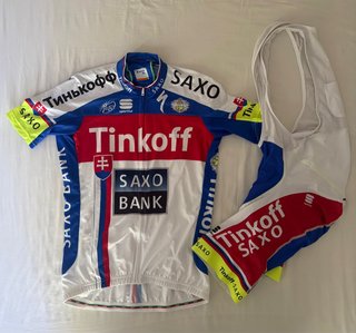 Equipación Ciclismo Saxo Bank Tinkoff XL