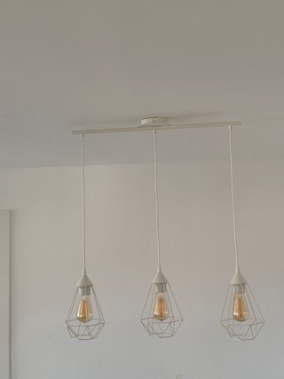 Lámpara Techo Helam KARO Blanca 78cm