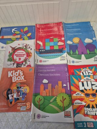 Libros de texto de 3 de primaria