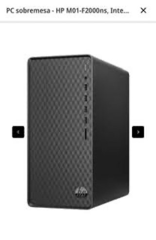 HP M01-f2000ns i5-12400 16GB RAM Con windows 11