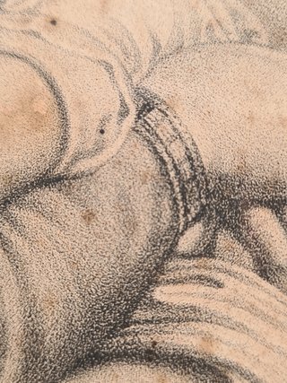 Stampa Madonna con Bambino, Cornice Dorata, 800