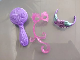 Muñeca Grande Princesa Morada y Rosa