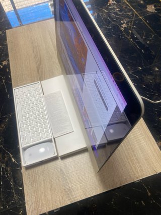 iMac Retina 4K 21,5  Caja y ticket