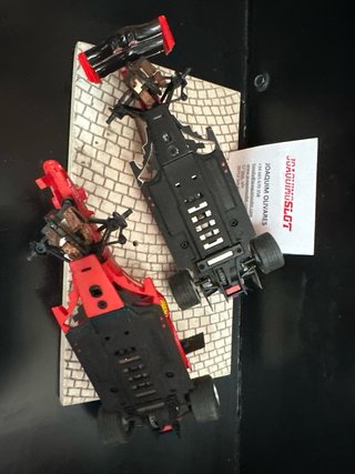 2 Coches Scalextric F1 Digital System