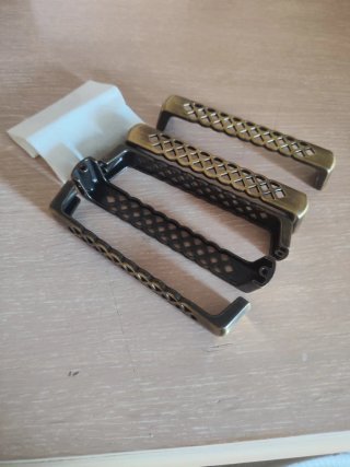 Tiradores Vintage Metal Dorado Envejecido (5uds)