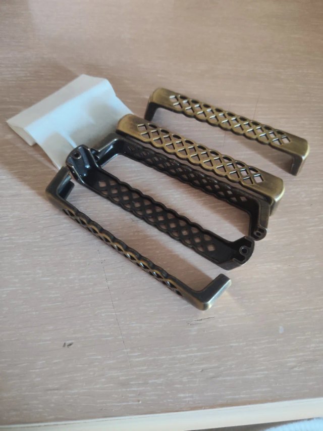 Tiradores Vintage Metal Dorado Envejecido (5uds)