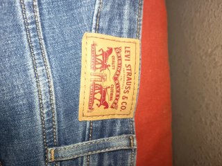 Pantalones Levis Azules Acampanados