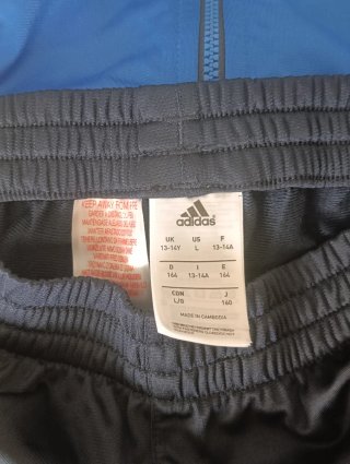 Chándal Real Madrid Adidas Azul y Negro