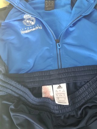 Chándal Real Madrid Adidas Azul y Negro