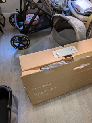 Carro Gemelar Cybex Gazelle S con capazo y sacos