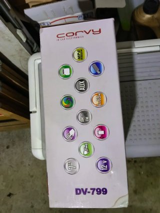 Pantalla Corvy DV-799 para coche