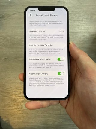 iPhone 13 256GB 100% Batteria