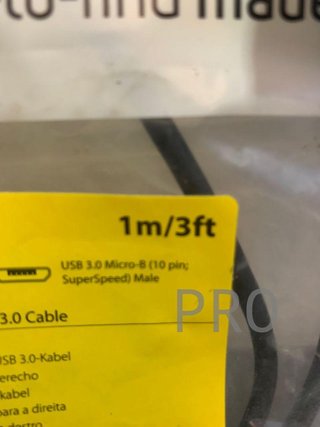 Cable delgado