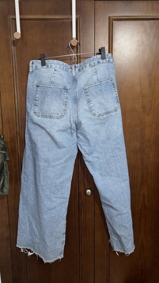 Pantalones vaqueros anchos azules