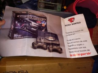 Cartel Promocional Sega Mega Drive