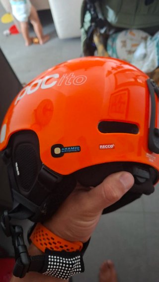 Casco POCito Naranja MIPS Esquí