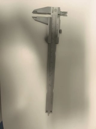 Pie de Rey Calibre Vernier STORM Acero