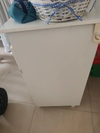Mueble bañera infantil blanco