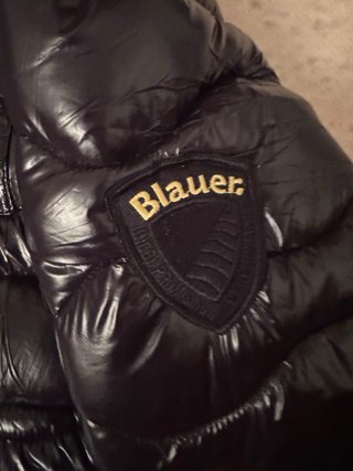 Giacca Blauer nera con cappuccio