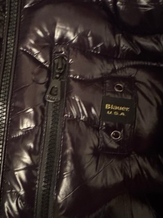 Giacca Blauer nera con cappuccio