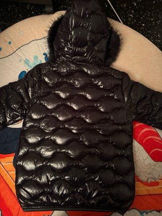 Giacca Blauer nera con cappuccio