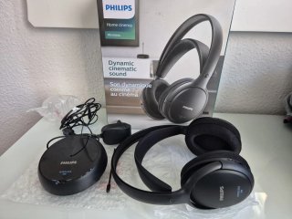 Cascos Philips SHC5200 Inalámbricos Negro